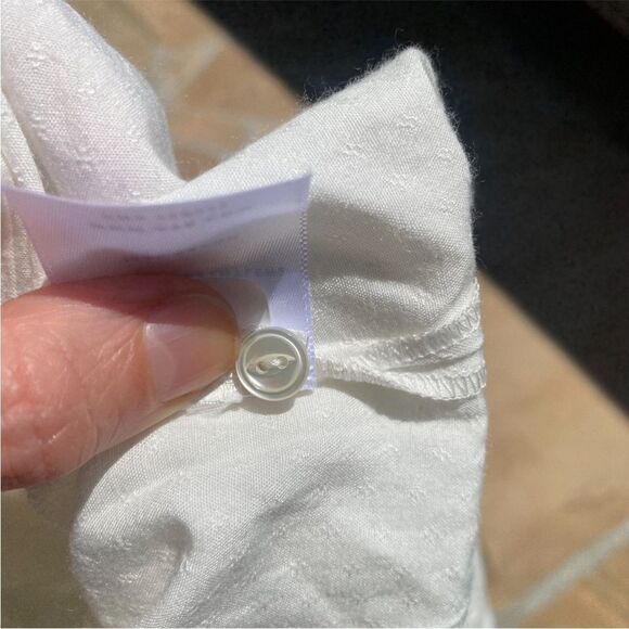 AYR button down blouse in white XS - Picture 3 of 10